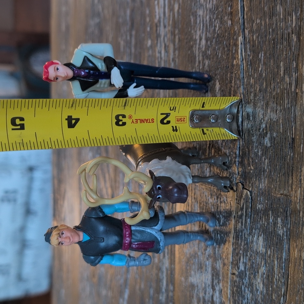 Disney Frozen Action Figures - Kristoff Sven and Prince Hans - Picture 5 of 5